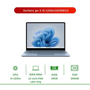 Surface laptop go 3 i5-1235u/16/256/13 inch FHD cảm ứng